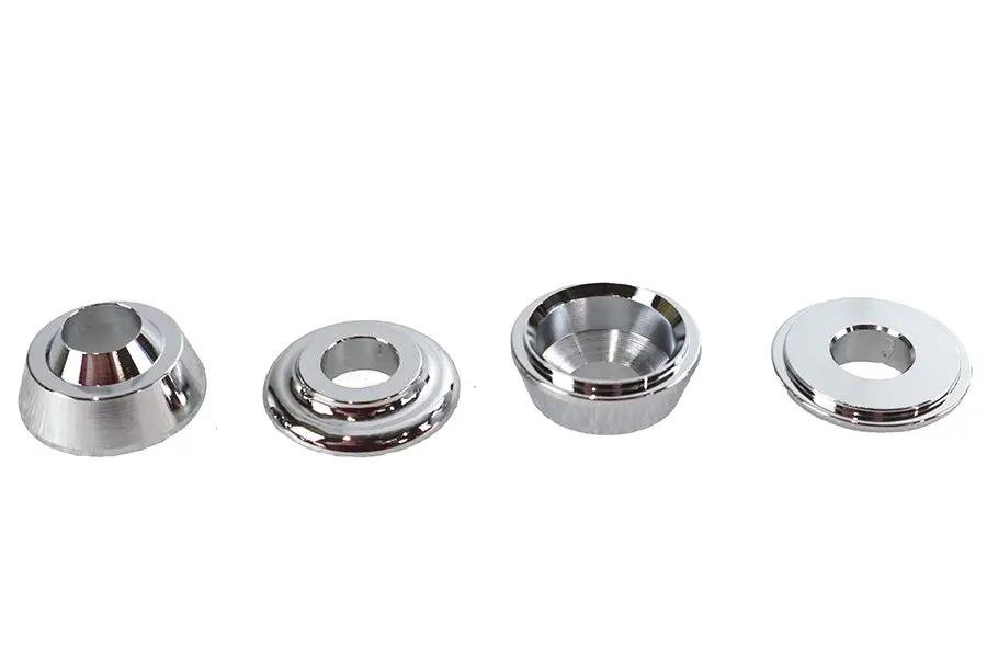 MCM Solid Riser Mount Kit for Harley Davidson FL Models - Part 358114 by MCM