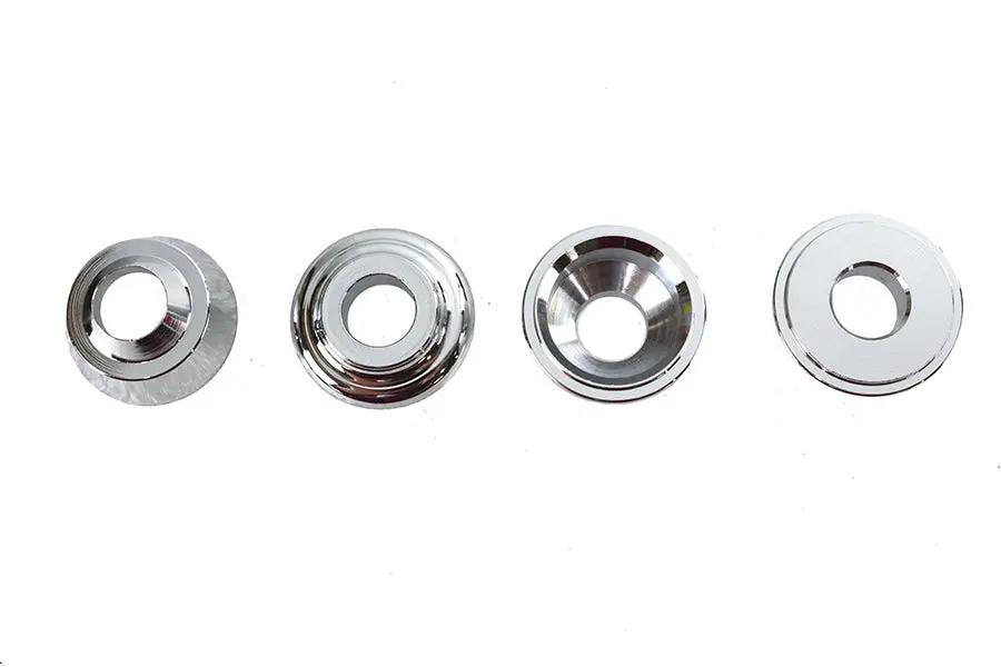 MCM Solid Riser Mount Kit for Harley Davidson FL Models - Part 358114 by MCM