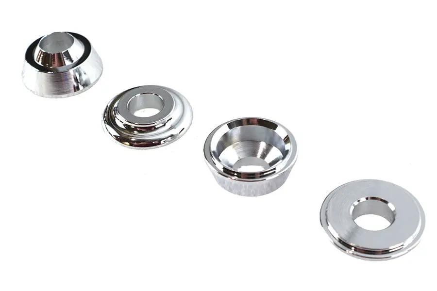 MCM Solid Riser Mount Kit for Harley Davidson FL Models - Part 358114 by MCM