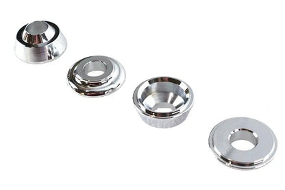 MCM Solid Riser Mount Kit for Harley Davidson FL Models - Part 358114 by MCM