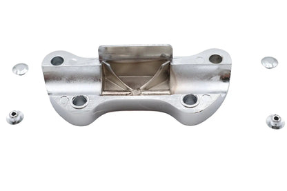 MCM Part 19022 Chrome Handlebar Top Clamp with Long Skirt for Harley Davidson FX (1973-1982) by MCM