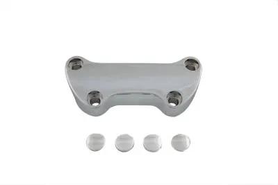 MCM 34-78 Chrome 1-1/2 Inch Smooth Handlebar Riser Clamp for Harley Davidson FX by MCM