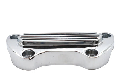 MCM Finned Riser Top Clamp Chrome for Harley Davidson FX (1973-1982) by MCM