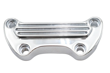 MCM Finned Riser Top Clamp Chrome for Harley Davidson FX (1973-1982) by MCM