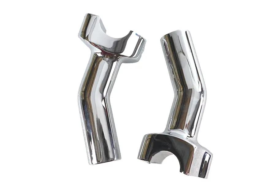 MCM 4-1/2 Inch Pullback Riser Stem Chrome – OEM Cross Reference 56122-77, 56124-77 by MCM