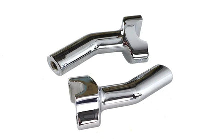 MCM 4-1/2 Inch Pullback Riser Stem Chrome – OEM Cross Reference 56122-77, 56124-77 by MCM