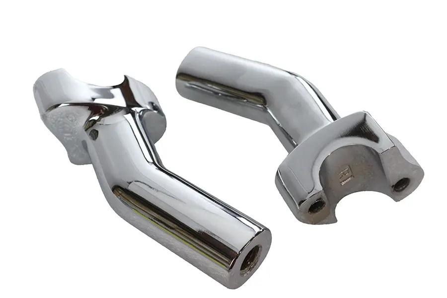 MCM 4-1/2 Inch Pullback Riser Stem Chrome – OEM Cross Reference 56122-77, 56124-77 by MCM