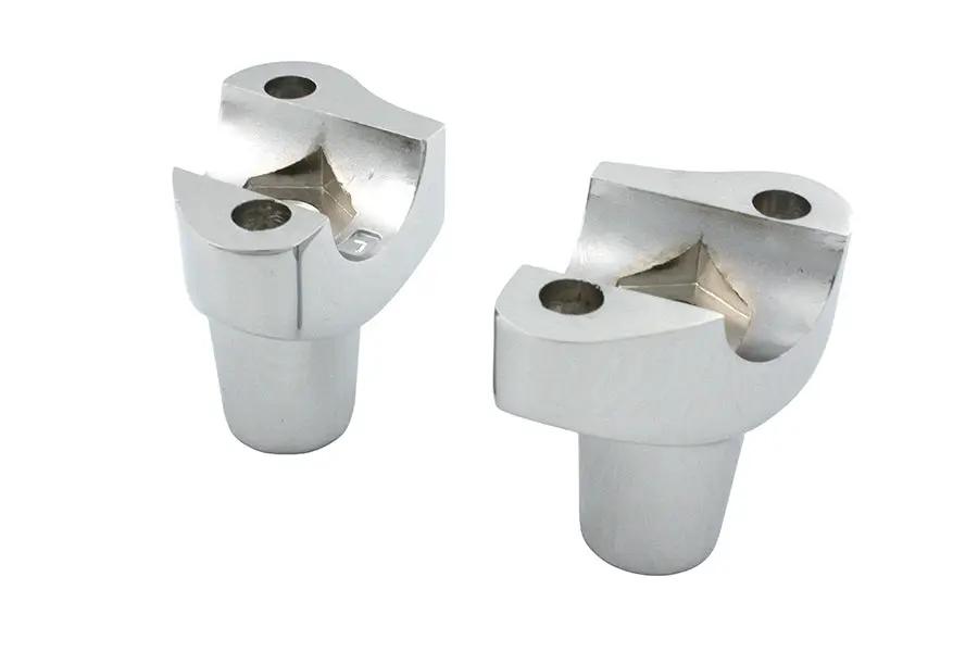 MCM Riser Stem Set Chrome for Harley Davidson FX Models (1974-1983) by MCM