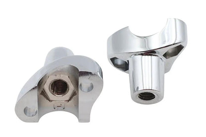 MCM Riser Stem Set Chrome for Harley Davidson FX Models (1974-1983) by MCM