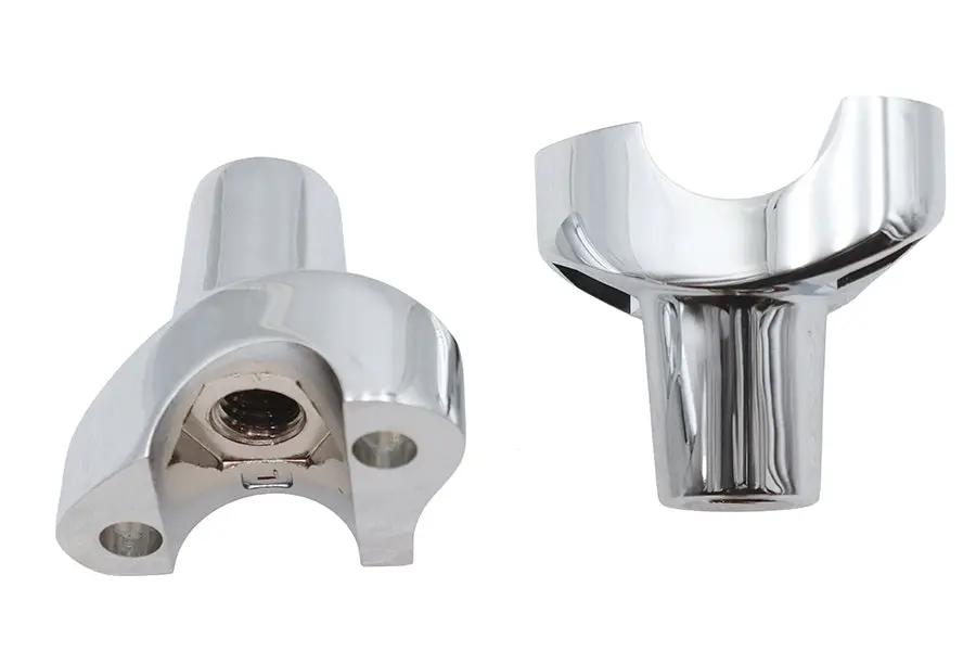 MCM Riser Stem Set Chrome for Harley Davidson FX Models (1974-1983) by MCM