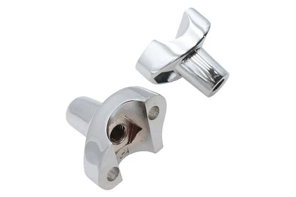 MCM Riser Stem Set Chrome for Harley Davidson FX Models (1974-1983) by MCM