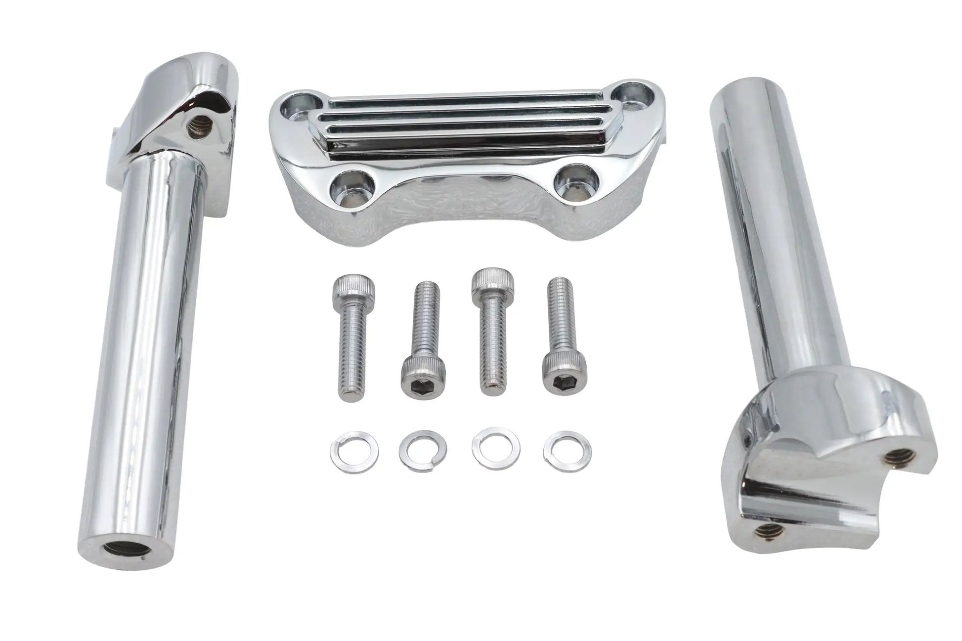 V-Twin 6 Inch Post Riser Kit Chrome – OEM Cross Reference 56223-98 by V-Twin
