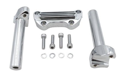 V-Twin 6 Inch Post Riser Kit Chrome – OEM Cross Reference 56223-98 by V-Twin