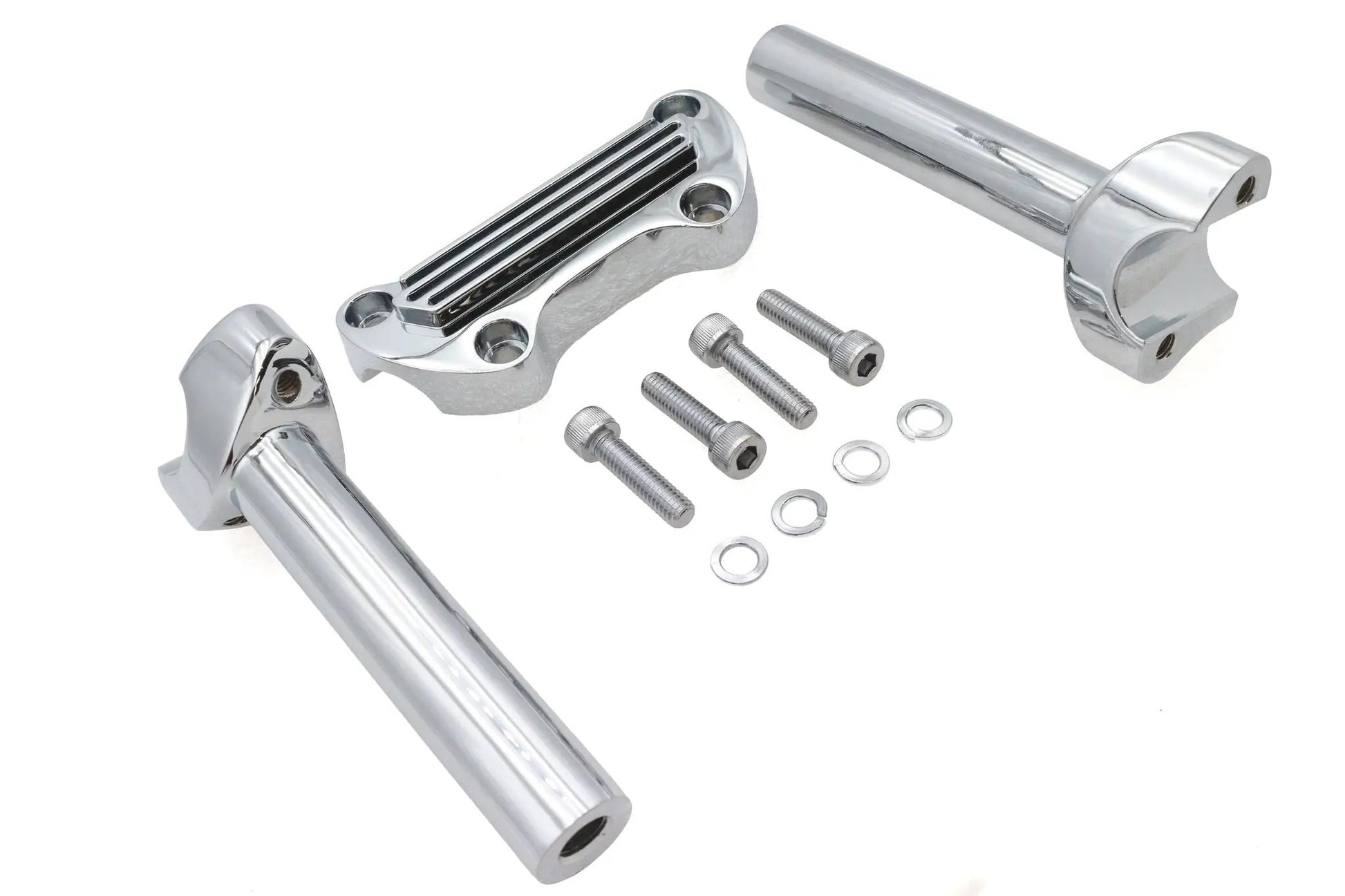 V-Twin 6 Inch Post Riser Kit Chrome – OEM Cross Reference 56223-98 by V-Twin