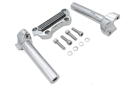V-Twin 6 Inch Post Riser Kit Chrome – OEM Cross Reference 56223-98 by V-Twin