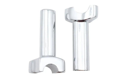 MCM Part 72262S3 Straight Riser Stem Chrome for Harley Davidson FX Models by MCM