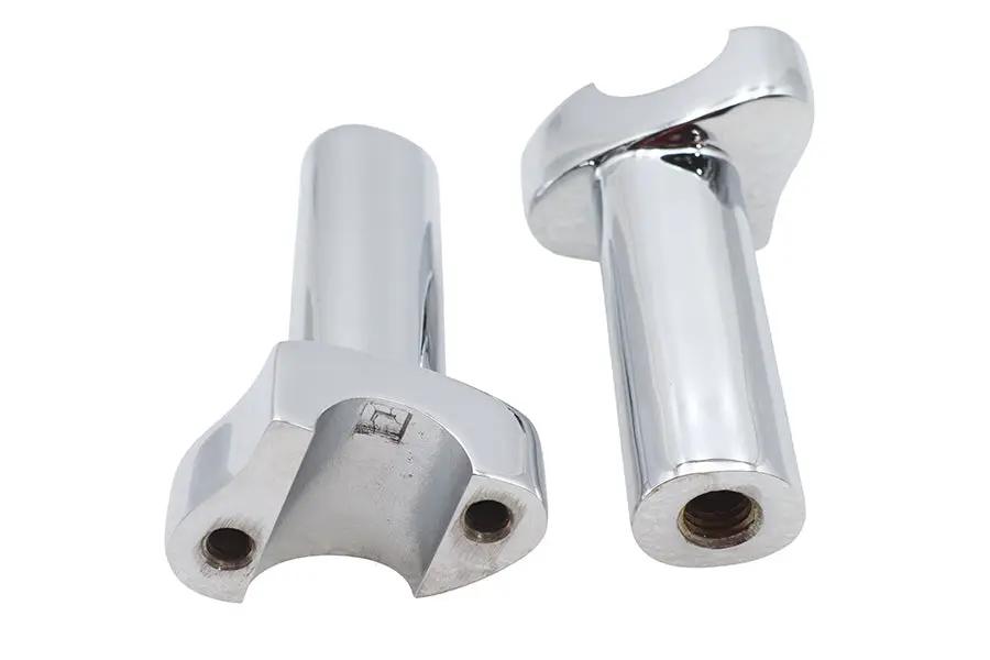 MCM Part 72262S3 Straight Riser Stem Chrome for Harley Davidson FX Models by MCM