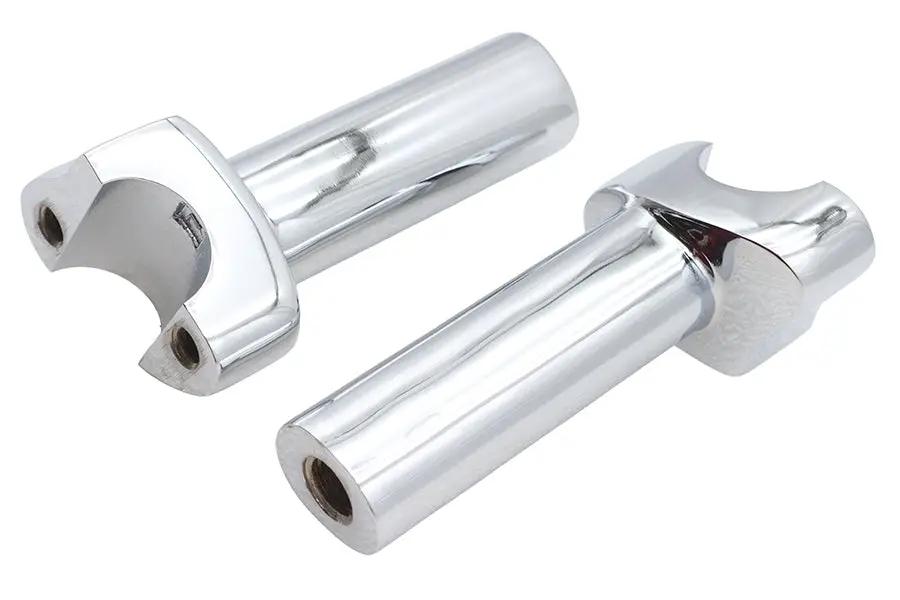 MCM Part 72262S3 Straight Riser Stem Chrome for Harley Davidson FX Models by MCM