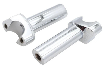 MCM Part 72262S3 Straight Riser Stem Chrome for Harley Davidson FX Models by MCM