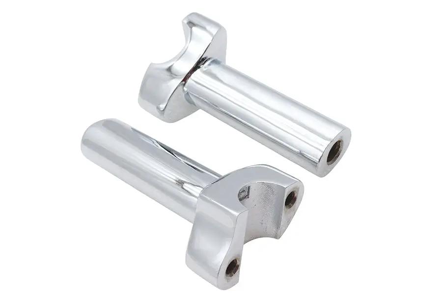 MCM Part 72262S3 Straight Riser Stem Chrome for Harley Davidson FX Models by MCM
