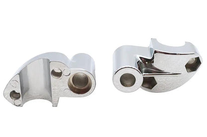 MCM Offset Riser Stem Set Chrome for Harley Davidson FXR (1986-1994) by MCM