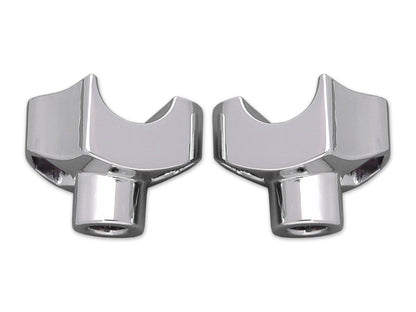 MCM 57-6017 Chrome Riser Stem Set for 1979-1984 Harley-Davidson FL