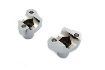 MCM 57-6017 Chrome Riser Stem Set for 1979-1984 Harley-Davidson FL