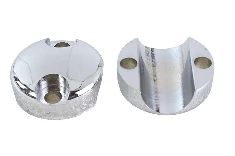 MCM Chrome Replica Glide Riser Top Set for Harley Davidson FL (1949-1958) by MCM