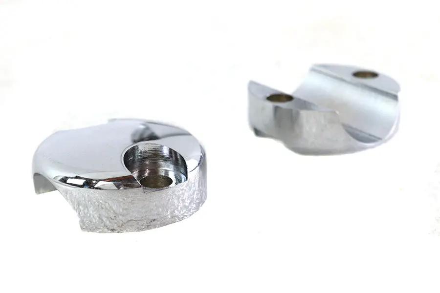 MCM Chrome Replica Glide Riser Top Set for Harley Davidson FL (1949-1958) by MCM