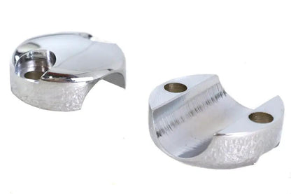 MCM Chrome Replica Glide Riser Top Set for Harley Davidson FL (1949-1958) by MCM