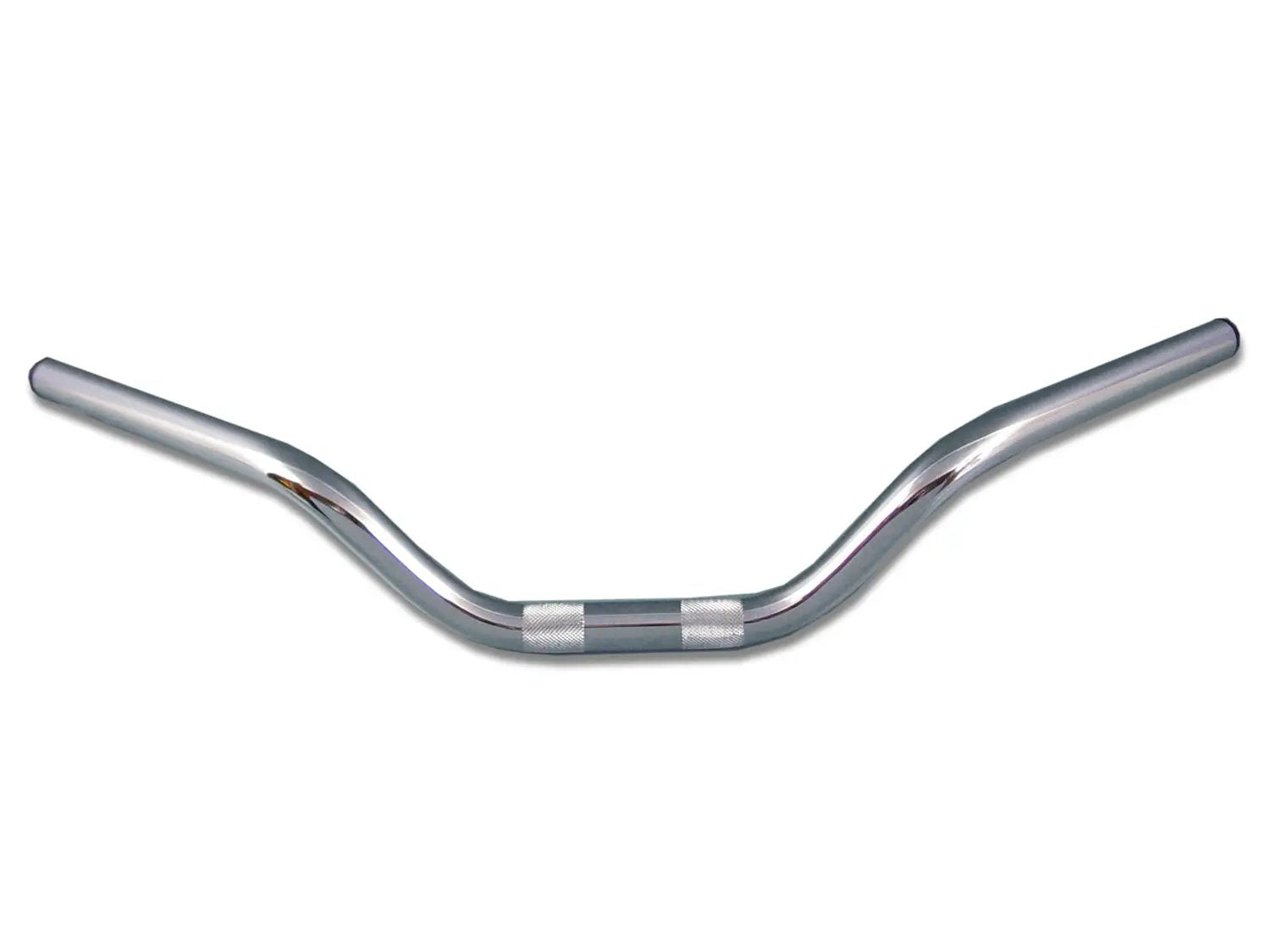MCM 5 Inch Replica Chrome Handlebar with Indents for Harley Davidson XL and FL Models - Part 31-0013S by MCM