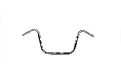 MCM 10 Inch Chrome Ape Hanger Handlebar with Indents – Fits Harley Davidson FLT 1982-1991 by MCM