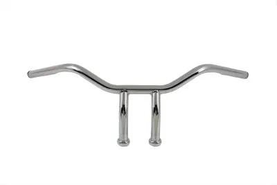 MCM 7-1/2 inch Riser Bar Handlebar with Indents for Harley Davidson FL, FX, XL Models by MCM