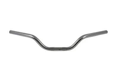MCM 31-0012AS Chrome 1 Inch Handlebar for Harley Davidson XLX — 4 Inch Replica Handlebar without Indents by MCM