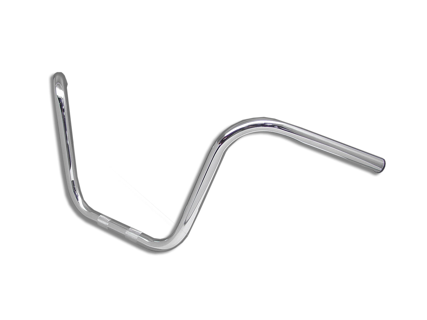 MCM 11-Inch Replica Handlebar with Indents for Harley Davidson FL, FX, and XL Models (Part No. 31-0077S)