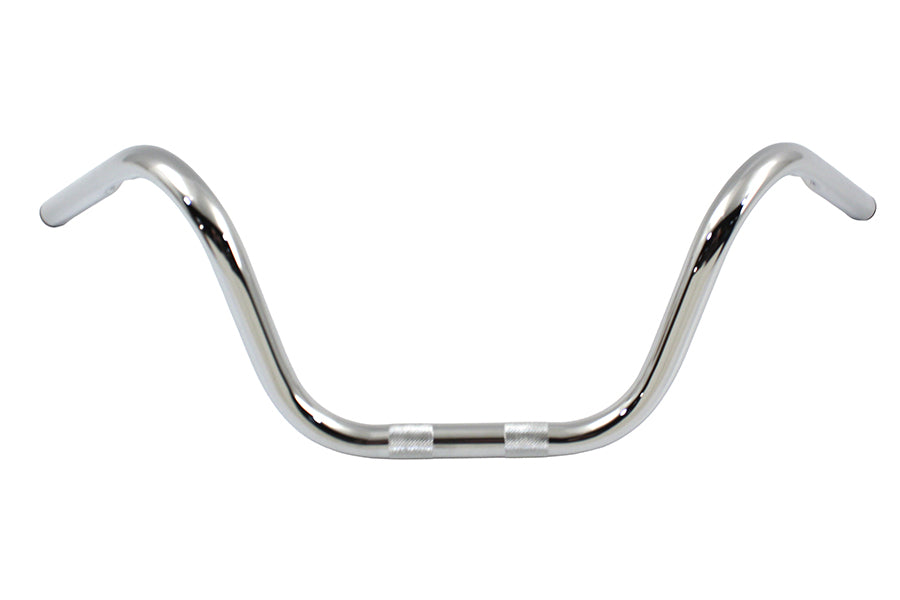 MCM 31-0078S 9 Inch Replica Handlebar with Indents for Harley Davidson Models
