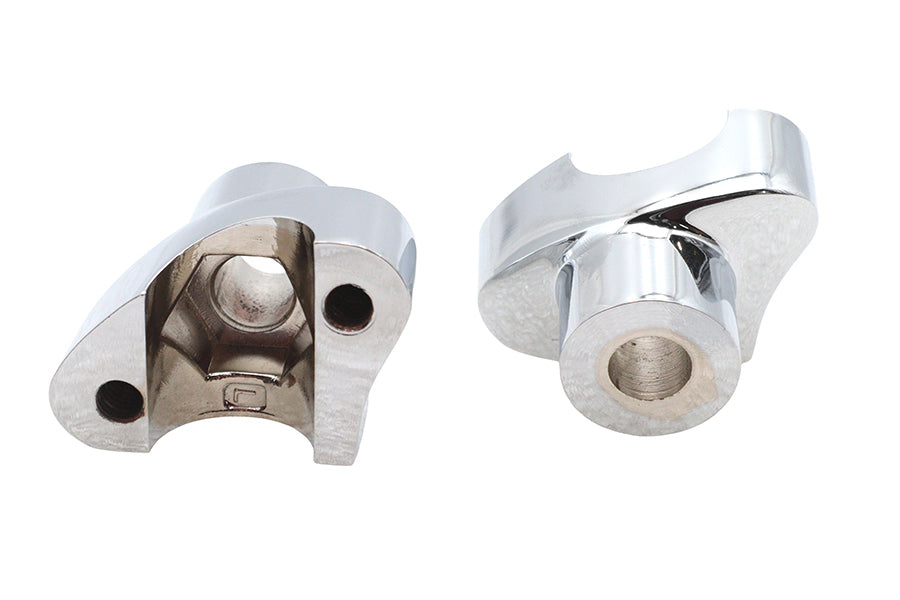 MCM 1.7 Inch Buffalo Riser Set Chrome (Part #57-6017B)