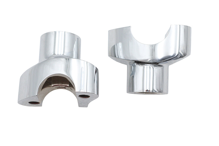 MCM 1.7 Inch Buffalo Riser Set Chrome (Part #57-6017B)