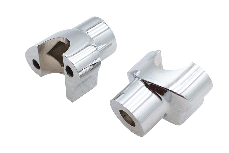 MCM 1.7 Inch Buffalo Riser Set Chrome (Part #57-6017B)