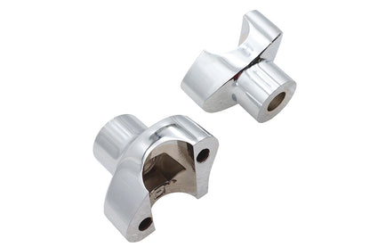MCM 1.7 Inch Buffalo Riser Set Chrome (Part #57-6017B)