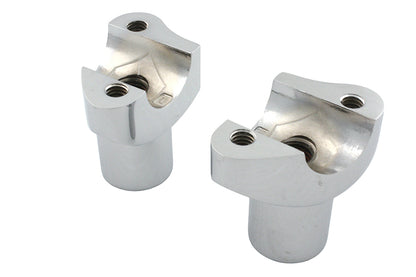 MCM 2-1/8 Inch Buffalo Riser Set Chrome - Part Number 57-6015AB