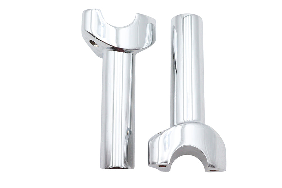 MCM 4-1/2 Inch Buffalo Riser Set Chrome - Part H57-6076C-4.5