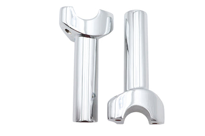MCM 4-1/2 Inch Buffalo Riser Set Chrome - Part H57-6076C-4.5
