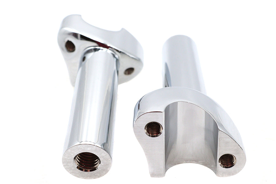 MCM 4-1/2 Inch Buffalo Riser Set Chrome - Part H57-6076C-4.5
