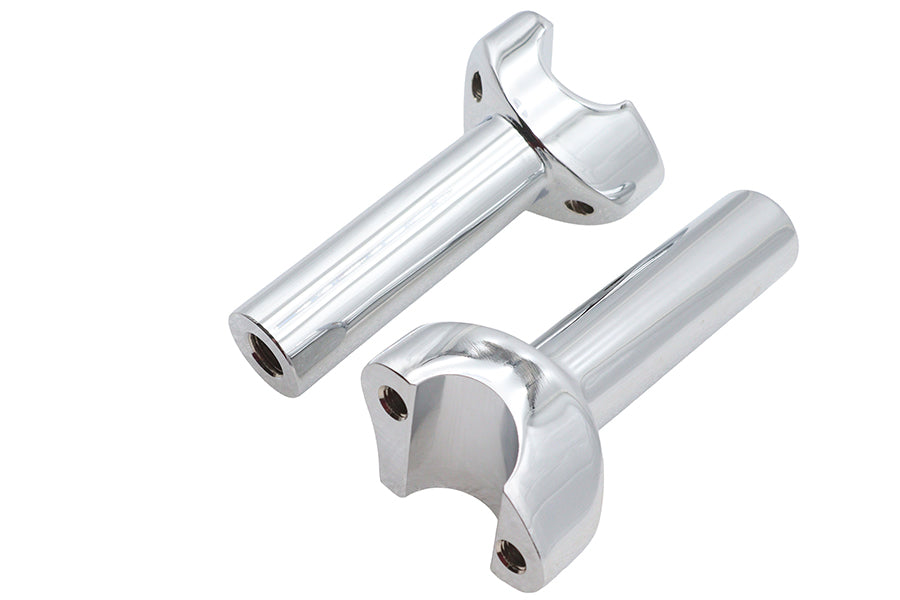 MCM 4-1/2 Inch Buffalo Riser Set Chrome - Part H57-6076C-4.5