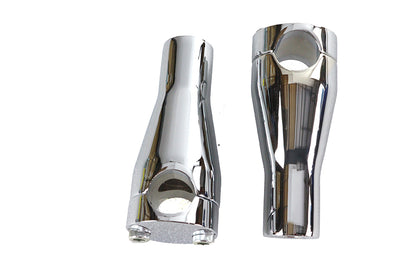 Paughco 4 Inch Chrome Glide Riser Set Part #350A for Motorcycles