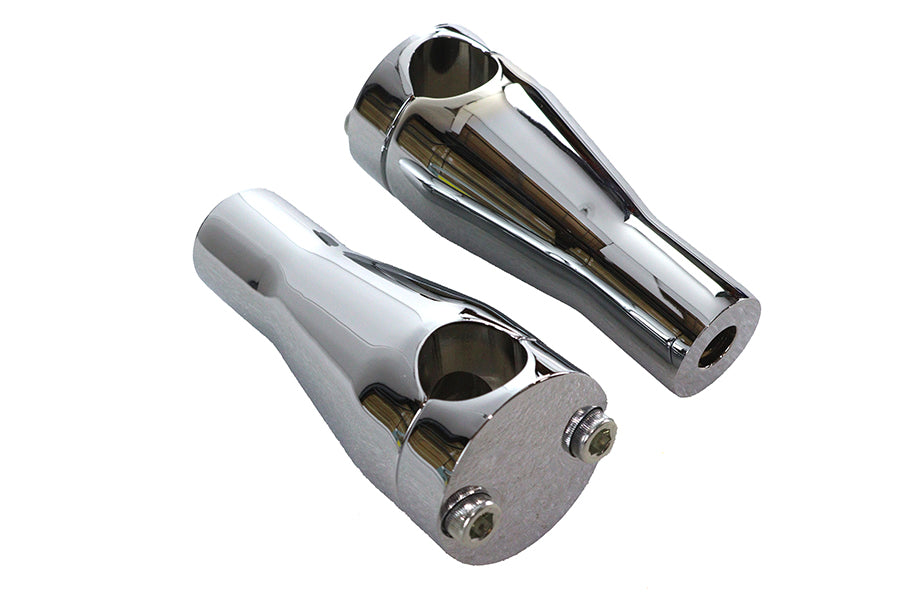Paughco 4 Inch Chrome Glide Riser Set Part #350A for Motorcycles
