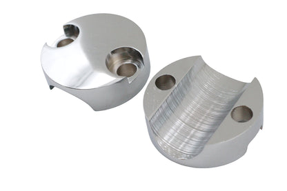 MCM Chrome Riser Cap Set for 3 Inch Riser - Stylish and Durable Accessory
