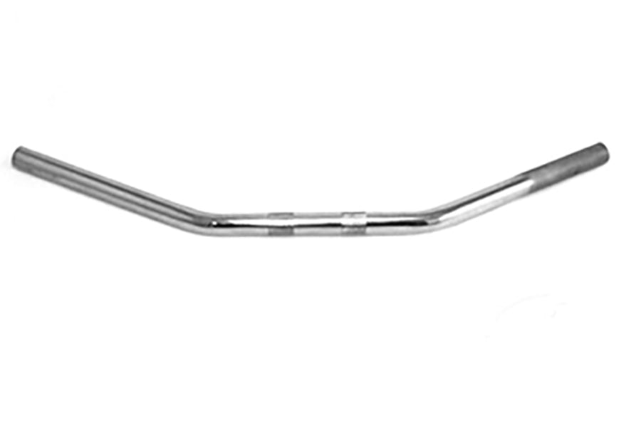 MCM Chrome 1 Inch Drag Style Handlebar with Indents for Harley Davidson - Part H31-0229S