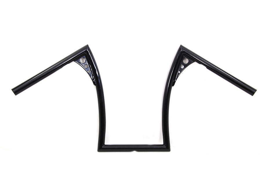 MCM 15 Inch Pirate Z-Bar Handlebar for Harley Davidson Motorcycles